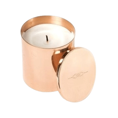 BRASS PLAIN CANDLE CONTAINER (POLISH)